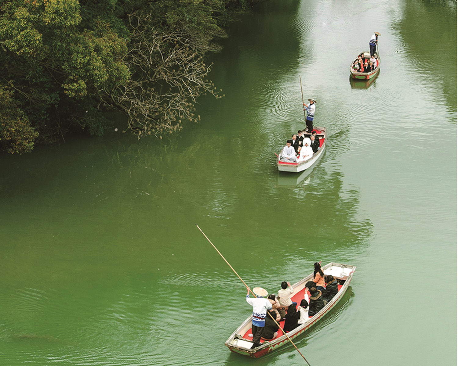 お堀めぐり（川下り）